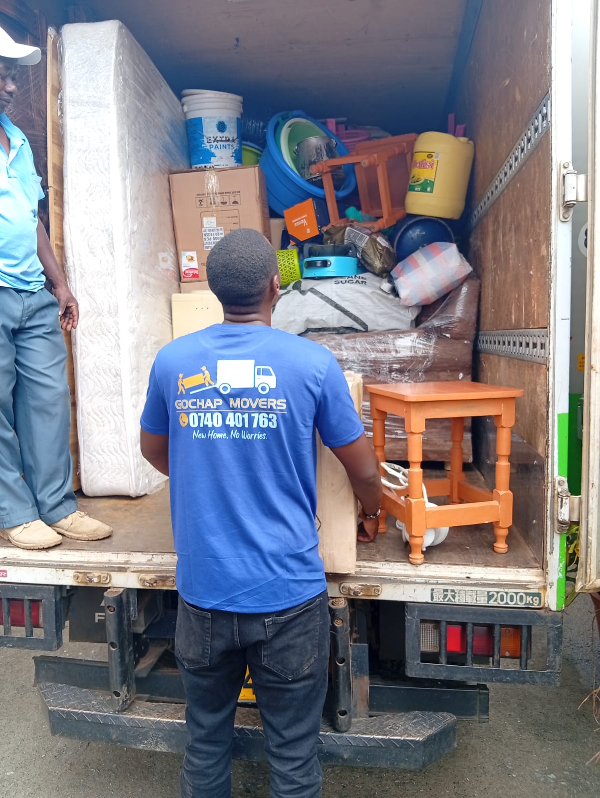 Professional moving services